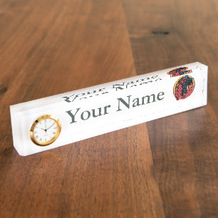 Firefighter Colours Nameplate