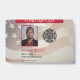 Firefighter Custom Employee Photo Barcode ID