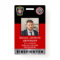 Firefighter Custom Logo Photo Professional ID Card