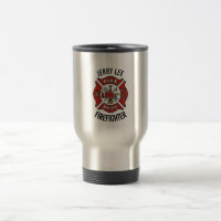 Firefighter Custom Text Name Personalised
