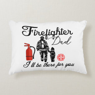 Firefighter Dad   Father's Day Gifts Decorative Cushion