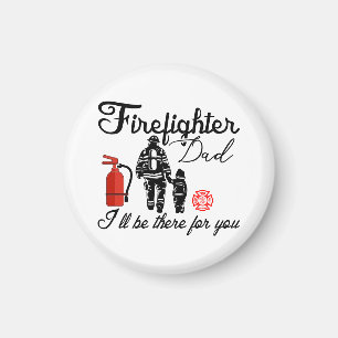 Firefighter Dad   Father's Day Gifts Magnet