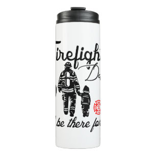 Firefighter Dad   Father's Day Gifts Thermal Tumbler