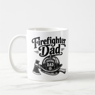 Firefighter Dad – Hero, Protector, Legend Coffee Mug