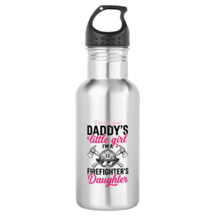 Firefighter Daughter Quote Vector Shirt Design_1 532 Ml Water Bottle