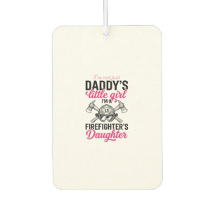Firefighter Daughter Quote Vector Shirt Design_1 Car Air Freshener