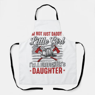 Firefighter Daughter Vintage Apron