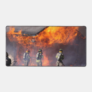 Firefighter  desk mat