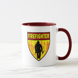 FIREFIGHTER EMBLEM MUG