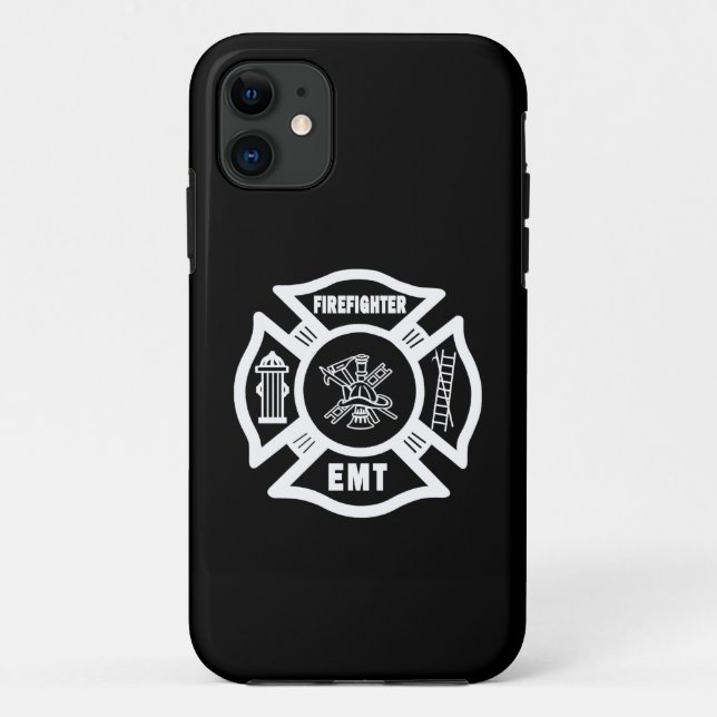 Firefighter EMT Case-Mate iPhone Case (Back)
