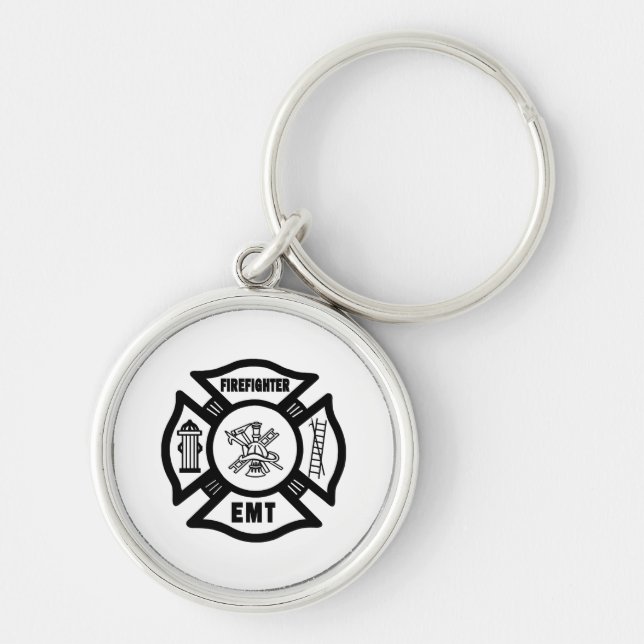 Firefighter EMT Key Ring (Front)