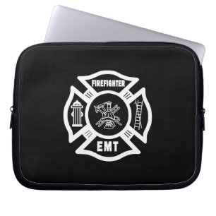Firefighter EMT Laptop Sleeve