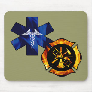 Firefighter/EMT Mouse Mat