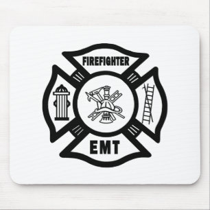 Firefighter EMT Mousepad