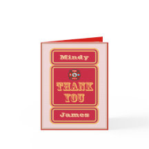 Firefighter EMT Thank You Card