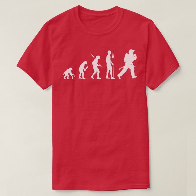 Firefighter Evolution T-Shirt (Design Front)
