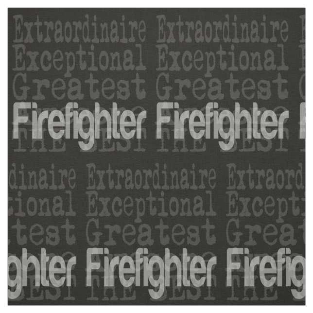 Firefighter Extraordinaire Fabric (Swatch)