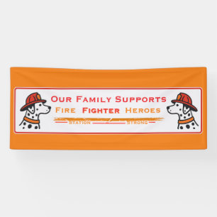 Firefighter Family Banner