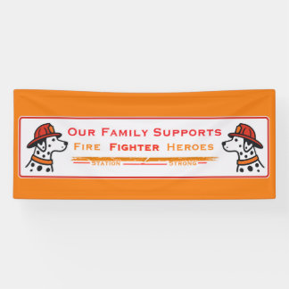 Firefighter Family Banner