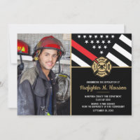 Firefighter Fire Academy Graduation Fireman Photo