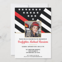 Firefighter Fire Academy Graduation Fireman Photo