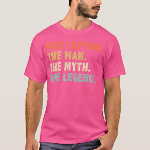 Firefighter Fire Captain Chief Man The Myth Legend T-Shirt