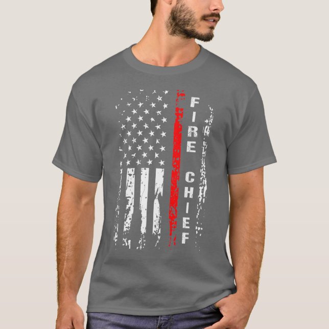 Firefighter Fire Chief Shirt Fire Chief Chief (Front)