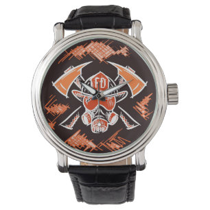 Firefighter. Fire Department. Gift Idea. Watch
