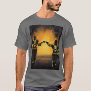 Firefighter fire department proud gift T-Shirt