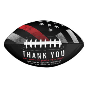 Firefighter Fire Department Retirement Party American Football