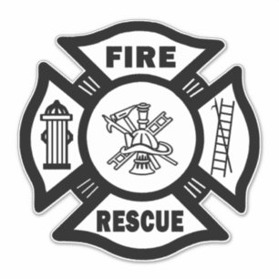Firefighter Fire Rescue Decals