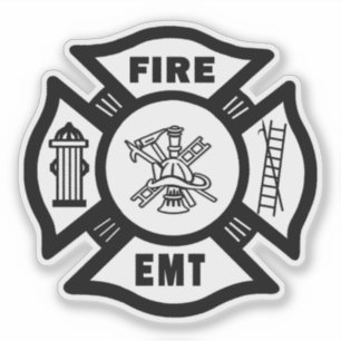 Firefighter Fire Rescue EMT Decals