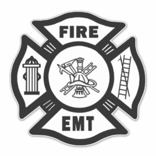 Firefighter Fire Rescue EMT Decals