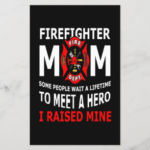 Firefighter   Firefighter Mum Some People Flyer