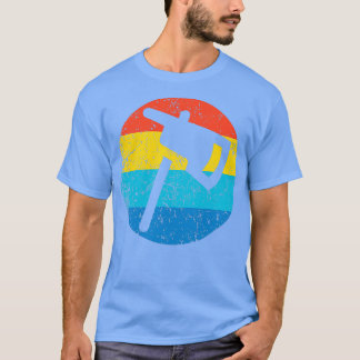 Firefighter Fireman Fire Axe Retro 1970x27s Style T-Shirt