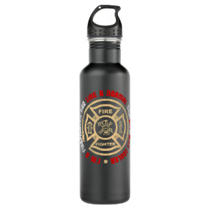 Firefighter Fireman Mens Fireman US Firefighter Da 710 Ml Water Bottle