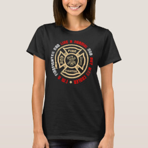 Firefighter Fireman Mens Fireman US Firefighter Da T-Shirt