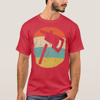Firefighter Fireman Retro Fire Axe Classic TShirt