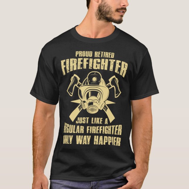 firefighter & firetruck  for firefighters  3 T-Shirt (Front)