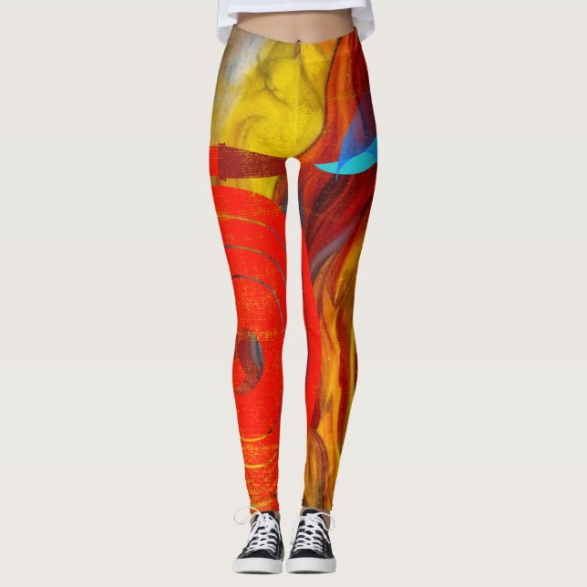 Firefighter Flare Collection Leggings (Front)