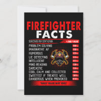 Firefighter Gift | Firefighter Facts Gifts