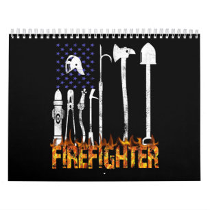 Firefighter Gift Firefighter Lovers Gift Calendar