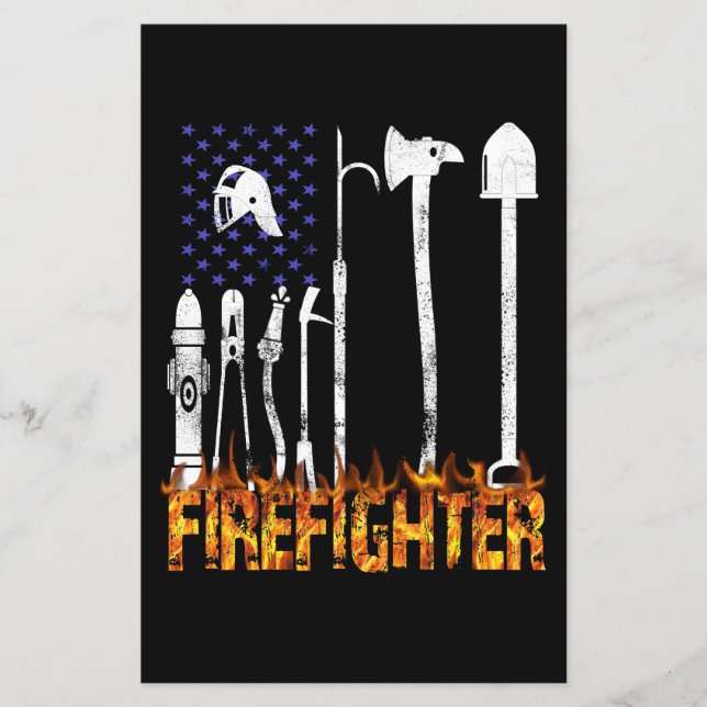Firefighter Gift | Firefighter Lovers Gift Flyer (Front)