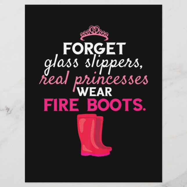 Firefighter Gift | I Put Out Firefighter Custom Letterhead (Front)