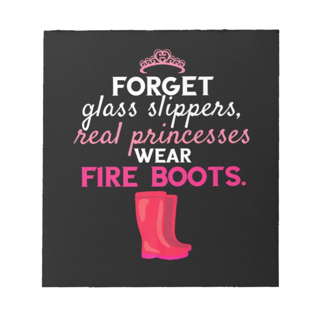 Firefighter Gift | I Put Out Firefighter Notepad (Front)