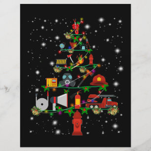 Firefighter Gift   Merry Christmas Firefighter Fun Flyer