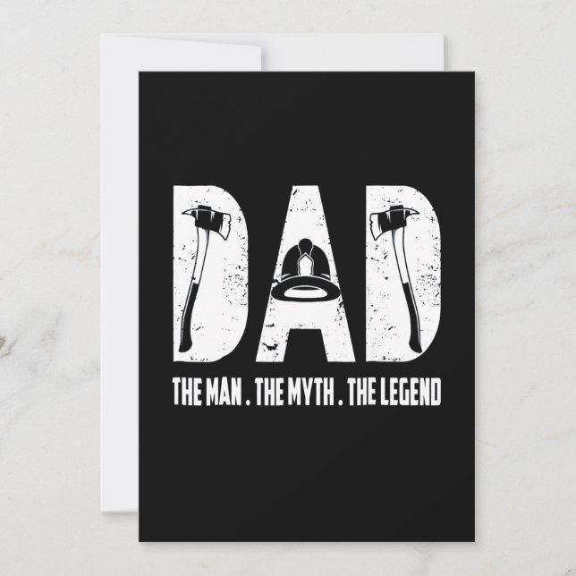 Firefighter Gift | The Man The Myth The Legend (Front)