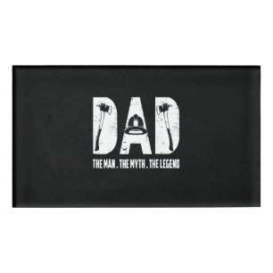 Firefighter Gift   The Man The Myth The Legend Name Tag