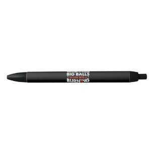 Firefighter Gift   Volunteer Firefighter Black Ink Pen