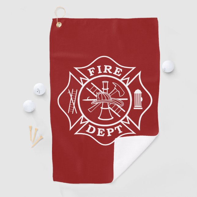 Firefighter Golf Towel (InSitu)